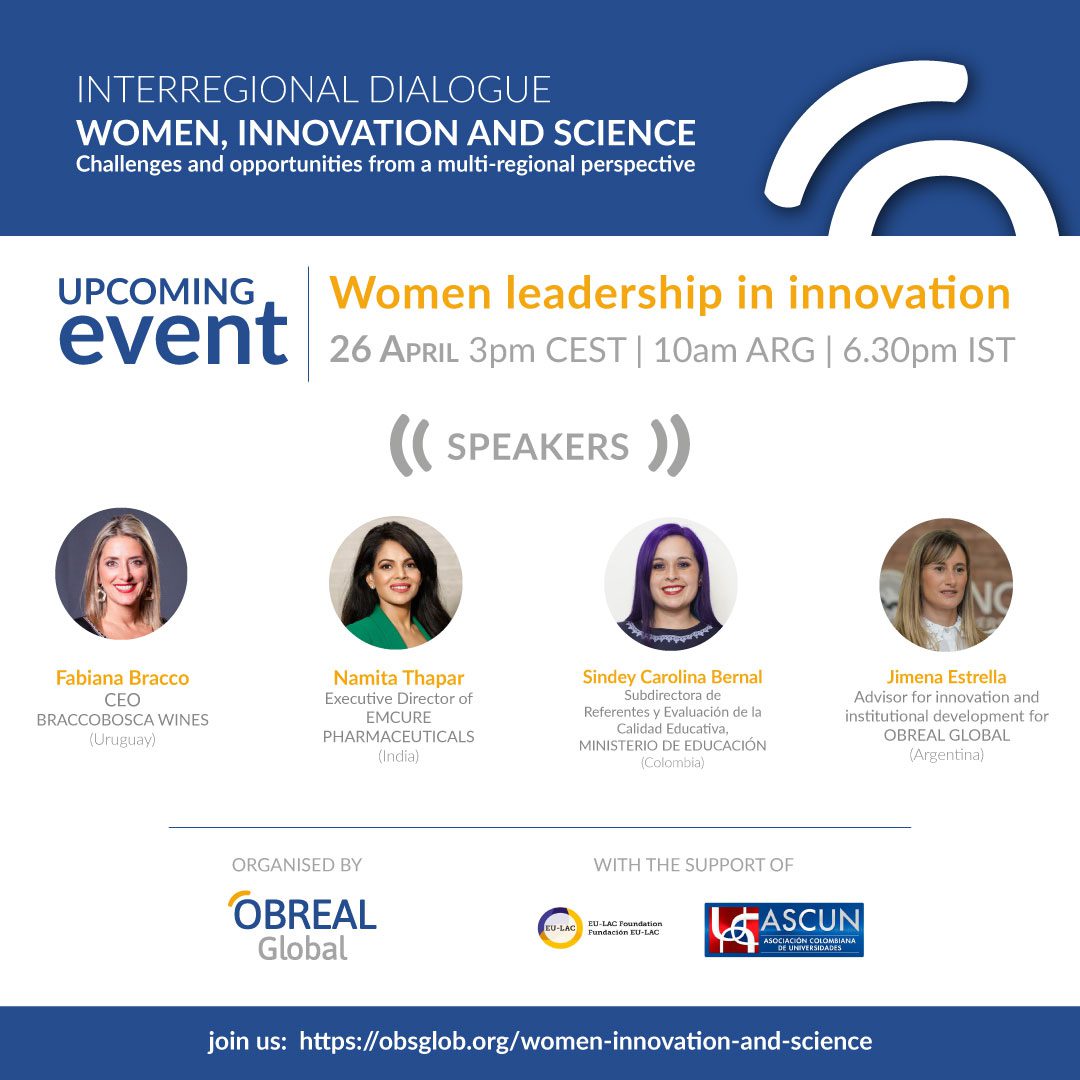 webinar Women Innovation and Science
