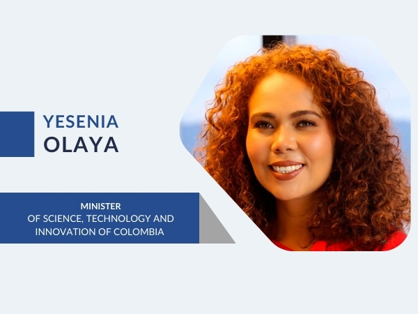 The Minister of Science, Technology and Innovation of Colombia, Yesenia Olaya, welcomes the cooperation with OBREAL to generate more spaces for South-South dialogue