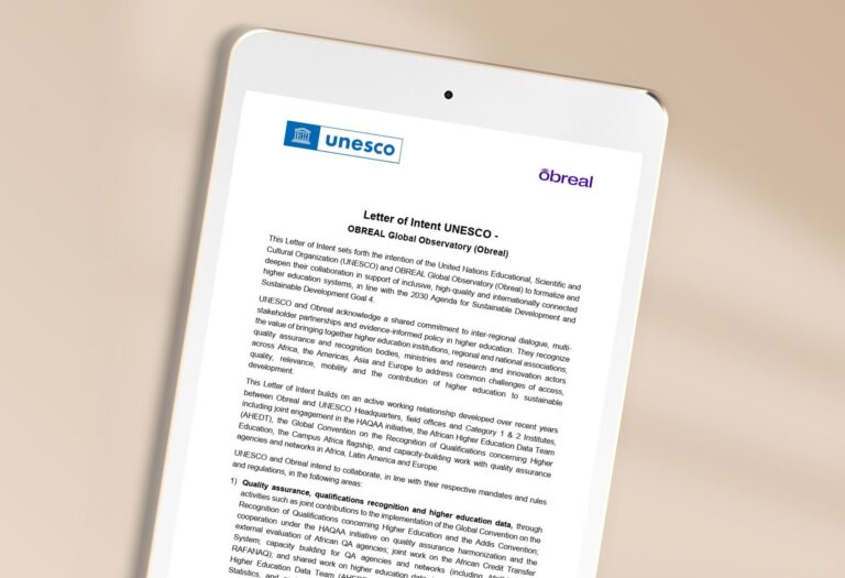 UNESCO and Obreal formalize strategic cooperation